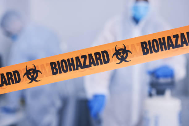 Professional Biohazard Cleanup technician working in Ferndale, FL